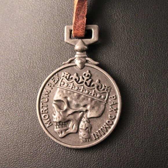 Jewelry - Alloy Pirate Treasure Coin Medal Pendant Necklace